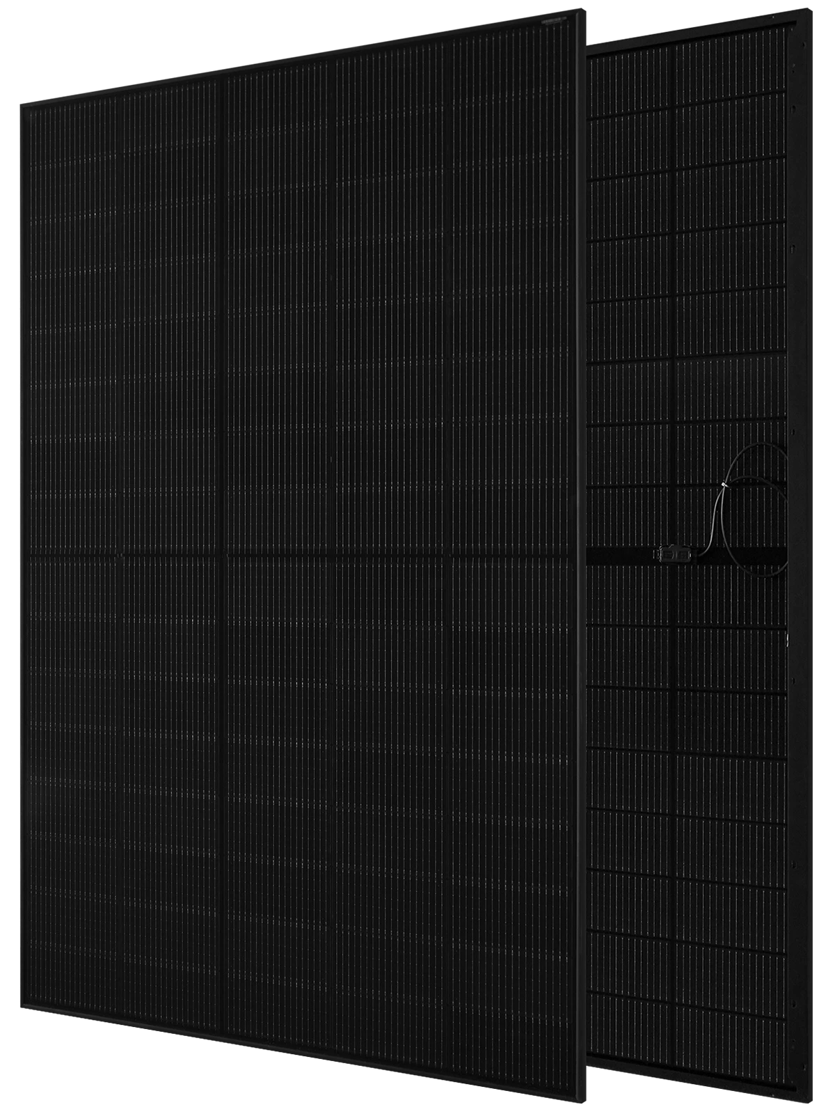 Panneau solaire HJT bifacial Full Black 420–430 Wc
