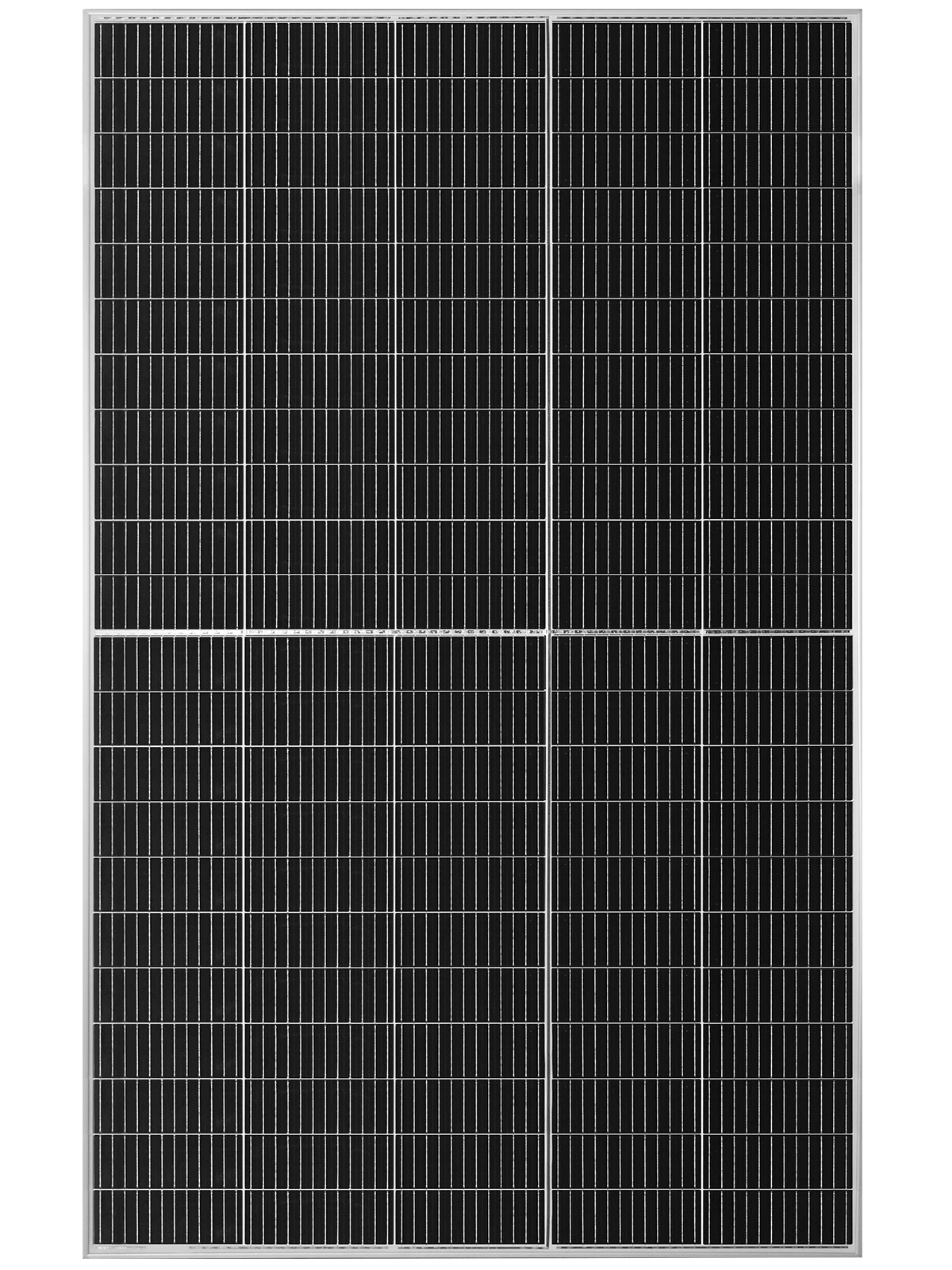 Panneau solaire HJT bifacial bi-verre 690–710 W avec cadre argenté-2